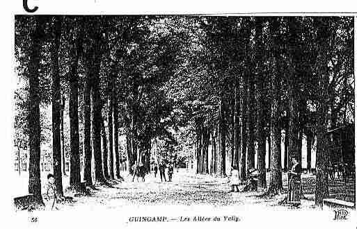 Ville de GUINGAMP Carte postale ancienne